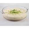 3-Quart Glass Bakeware Casserole Dish Dutch Oven with Oven-Safe Glass Lid