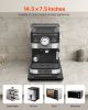 VEVOR Appliance Slider 14.5 x 7.5 in Sliding Tray for Coffee Maker Black