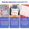 White Block Reclosable Bags, 5 x 8 Inch. Pack of 1000 Zipper Bags for Food Storage with Write-On Block. Waterproof Bags for Small Business
