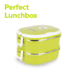 GLIDER LB-P32 Green Bento Premium Lunch Box & Food Storage Container