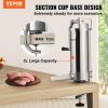 VEVOR Sausage Stuffer 5LBS/3L Capacity Homemade Sausage Maker Stainless Steel